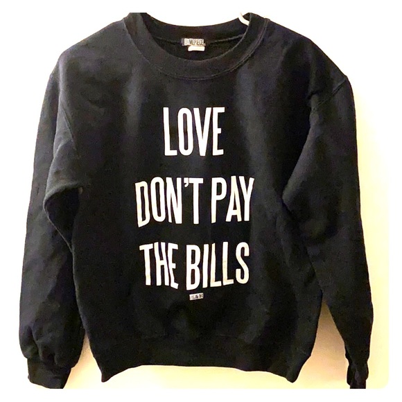 Dimepiece Sweaters - Dimepiece Slogan Pullover Sweatshirt